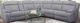 American Wholesale Furniture Lucy 6-Piece Dove L-Shape Sectional-0