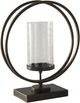 Signature Design by Ashley® Jalal Antique Gold Candle Holder-1