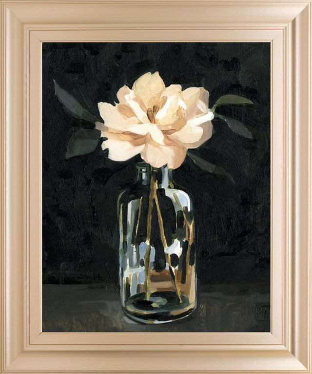 Classy Living Emma Caroline Dark Rose Arrangement I Wall Art-0