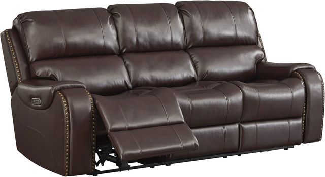 Signature Design by Ashley® Latimer Brown Power Reclining Sofa-2