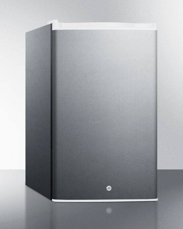 Summit® 2.5 Cu. Ft. Stainless Steel Compact Refrigerator-1