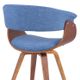 Armen Living Summer Blue Dining Chair-4