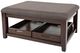 Jofran Inc. Twin Cities Brown/Charcoal Cocktail Table-2