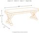 Signature Design by Ashley® Beachcroft Beige Bench with Cushion-2