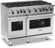 Viking® 5 Series 48" Stainless Steel Pro Style Natural Gas Range-1