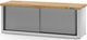 Gladiator® 54" Gray Slate Storage Shoe Bench-3