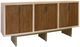 Stylecraft Natural and Cherry Console Sideboard-0