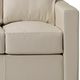 Campio Furniture Legacy Leather San Fransisco Off-White Sofa-1