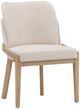 Dovetail Furniture Jacquelyn Beige/Light Natural Dining Chair-0