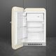 Smeg Retro Style 21" 4.5 Cu. Ft. Cream Compact Refrigerator-2