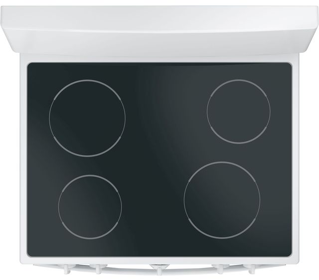GE® 30" White Free Standing Electric Range-3
