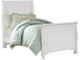 Vaughan-Bassett French Market Soft White Youth Full Sleigh Footboard-0