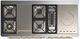 Ilve® Majestic III 60" Midnight Blue Pro Style Dual Fuel Natural Gas Range with French Top and Brass Trim-3