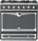 La Cornue CornuFé 90 Albertine 36" Graphite Pro Style Dual Fuel Range-0