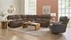 Flexsteel® Carter 6-Piece Cappuccino Modular Power Reclining Sectional with Power Headrests and Lumbar-1