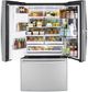 GE® 27.8 Cu. Ft. Fingerprint Resistant Stainless Steel French Door Refrigerator-4