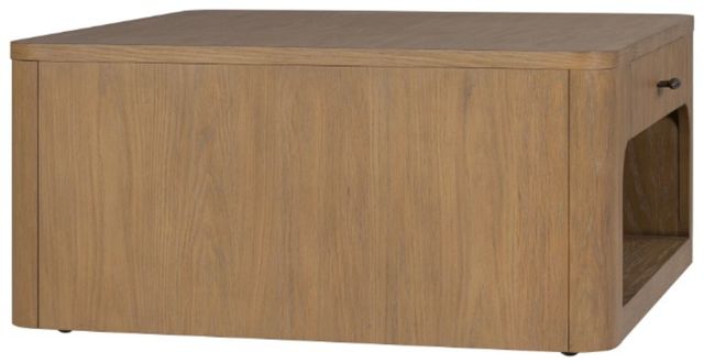 Flexsteel® Normandy Driftwood Square Coffee Table-3