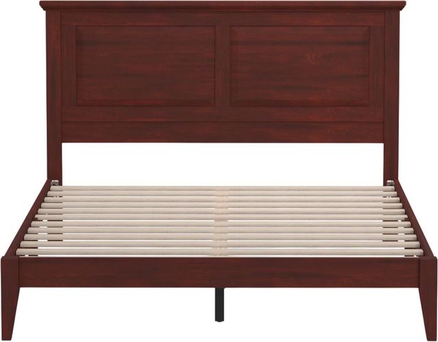 Rize Home Cottage Style Classic Cherry Full Panel Bed-1