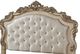 ACME Furniture Gorsedd Golden Ivory/White California King Upholstered Panel Bed-1