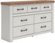 Benchcraft® Savonport Brown/White Dresser-1