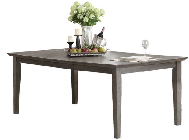 Mazin Furniture Felicity Light Gray Dining Table-0