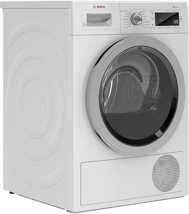 Bosch® 500 Series 4.0 Cu. Ft. White Front Load Ventless Electric Dryer-3