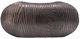 A & B Home Mettalic Wenge Aluminum Timber Oval Disc Vase-0