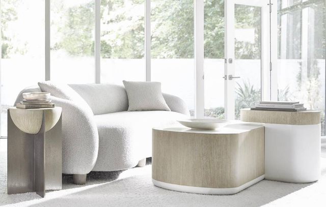 Bernhardt Solaria Dune Cocktail Table with White Top -1