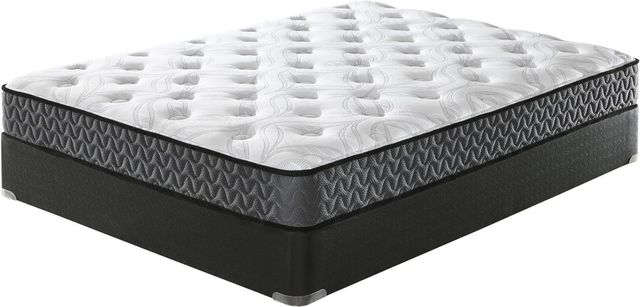 Sierra Sleep® by Ashley® 8" Bonnell Hybrid Firm Tight Top California King Mattress in a Box-2