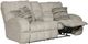 Catnapper® Ashland Buff Lay Flat Manual Reclining Loveseat with Console-4