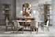 Fairfield® Parker Brown/White Dining Table-1