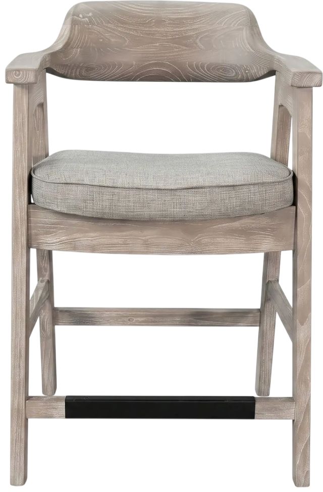 Sunny Designs™ Wren Wheat Counter Stool with Arms-2