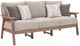 Signature Design by Ashley® Grover Beach Beige/Driftwood Fabric/Wooden Outdoor Sofa-0