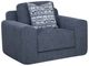 Franklin™ Santorini Everly Indigo Swivel Chair-0