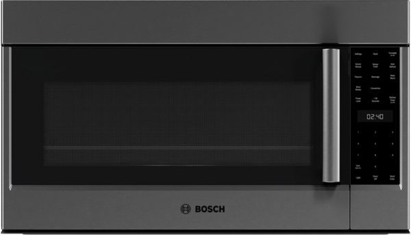 Bosch 800 Series 1.8 Cu. Ft. Black Stainless Steel Over The Range Microwave 