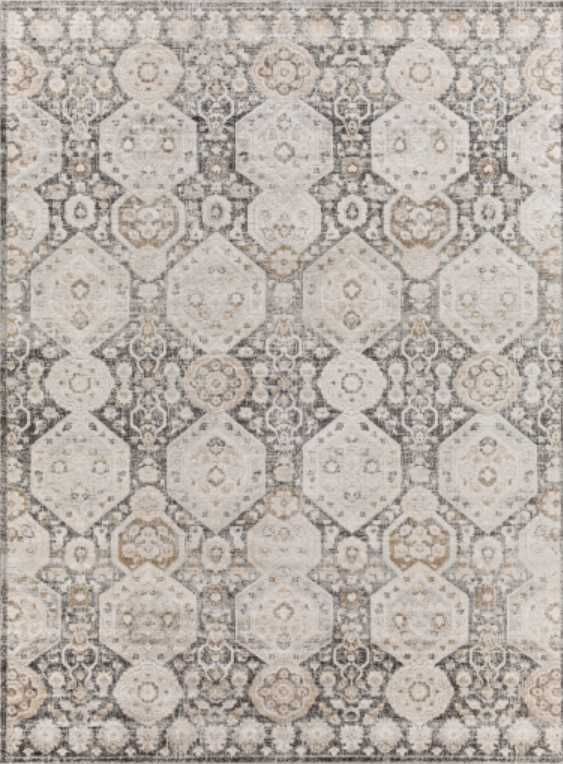 Surya Indigo Beige/Brown 9'x12' Area Rug-1