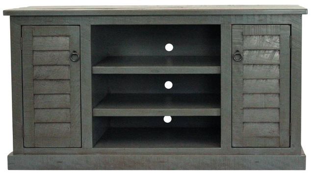 American Heartland Manufacturing Rustic Provincial 57" TV Stand-1