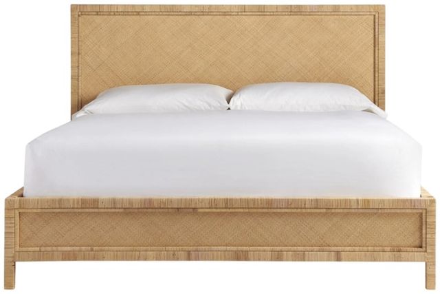 Universal Explore Home™ Escape Coastal Living Home Long Key Brown Queen Panel Bed-3