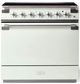 AGA™ Elise 36" White Pro Style Induction Range-0