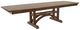 Mavin Customizable 38" x 84" Boat Extendable Dining Table with 2 Leaves-0