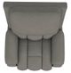 La-Z-Boy® Greyson Blue Grey Leather Power Rocking Recliner with Headrest-4