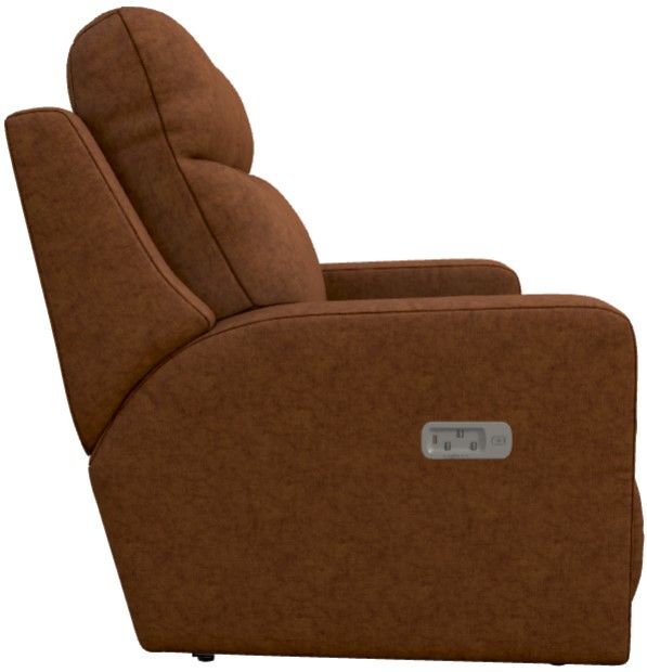 La-Z-Boy® Emmons Clay Power Reclining Loveseat with Headrest and Lumbar-2