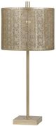 Cal® Lighting & Accessories Falfurrias Warm Silver Table Lamp-0