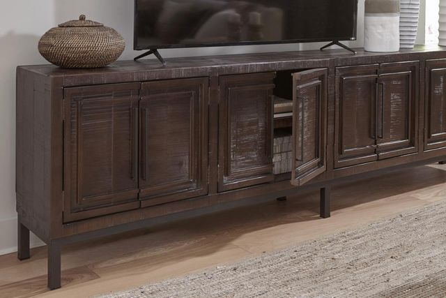 aspenhome® Zander Dark Brown 112" Console-1