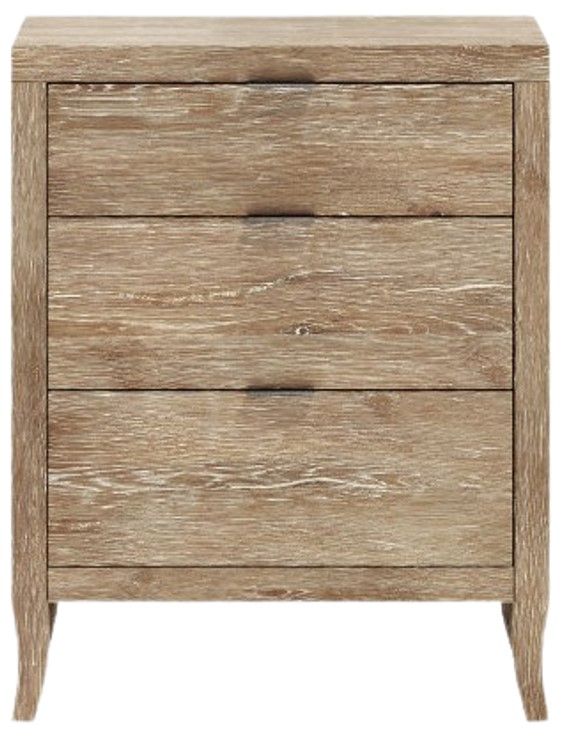 Bernhardt Tribeca Aurum 3-Drawer Nightstand-1