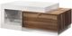 VieBois Natural/Opaque White Center Table-0