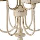 A & B Home Light Distressed Candelabra Table Lamp-2