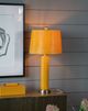 A & B Home Yellow Leather Table Lamp-2