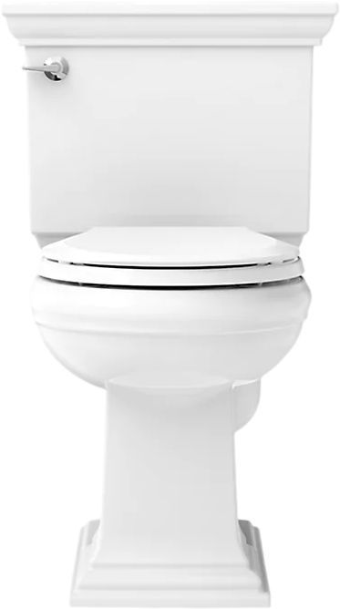 KOHLER® Memoirs® Stately Continuousclean White 1-Piece Round-Front Toilet, 1.28 Gpf-1