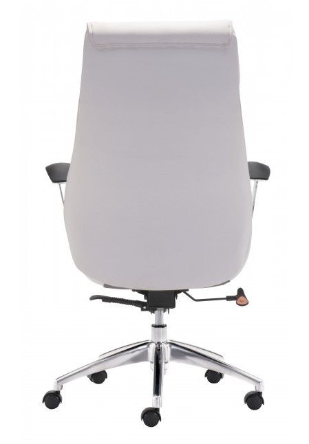 Zuo® Modern Boutique White Office Chair-2